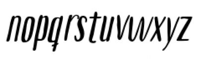 Boho Sans Bold Italic Font LOWERCASE