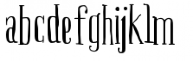Boho Serif Font LOWERCASE