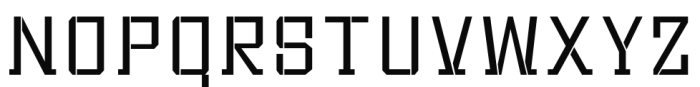 Bomburst Condensed Light Font LOWERCASE