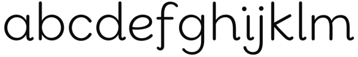 Bookbag Alt Regular Font LOWERCASE