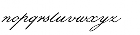 Botanical Scribe Font LOWERCASE