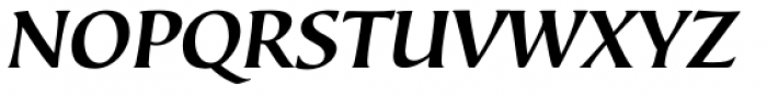 Bouwsma Text Bold Italic Font UPPERCASE