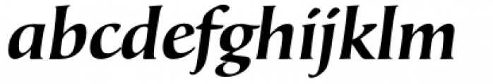 Bouwsma Text Bold Italic Font LOWERCASE