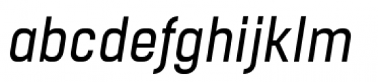 Boxed Regular Italic Font LOWERCASE