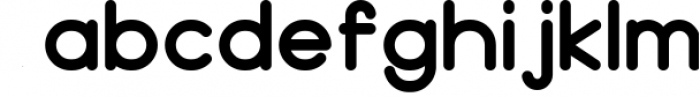 BOYA (rounded Font) Font LOWERCASE