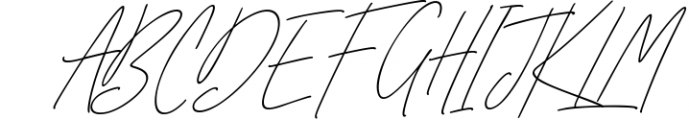 Boardsky Monoline Signature Font 1 Font UPPERCASE