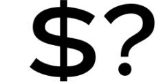 Bodwars - Hi-tech Logo Typeface Font OTHER CHARS
