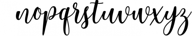 Body Silver Script Font LOWERCASE