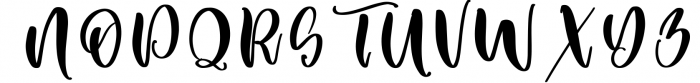 Bohema Pink Handwritten Font Font UPPERCASE