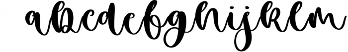 Bohema Pink Handwritten Font Font LOWERCASE