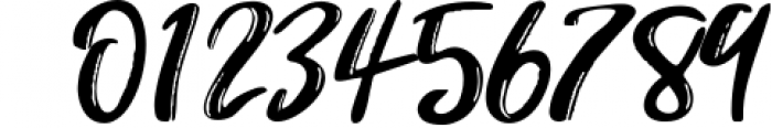 Bohemia - A Brush Script Font Font OTHER CHARS