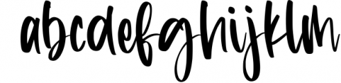 BohemianDream - Sweet & Cute Handletter Font Font LOWERCASE