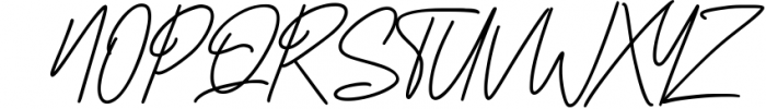 Boillers Simply Handwritten Font Font UPPERCASE