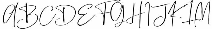 Boisterous Signature Script Font UPPERCASE