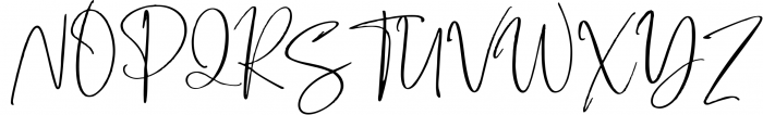 Boisterous Signature Script Font UPPERCASE