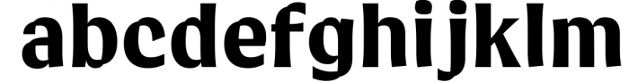 Bojes Typeface 4 Font LOWERCASE