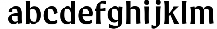 Bojes Typeface 5 Font LOWERCASE