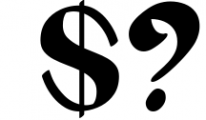 Bold Font - Megalot Font OTHER CHARS