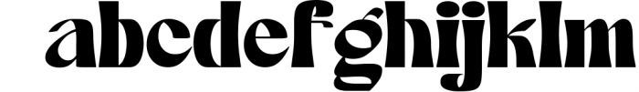 Bold Font - Megalot Font LOWERCASE