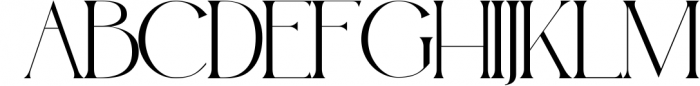 Bolin Gerii Luxury Serif Font Font LOWERCASE