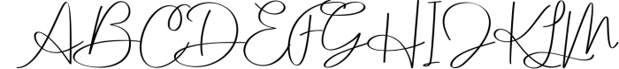 Bomanda Signature 1 Font UPPERCASE