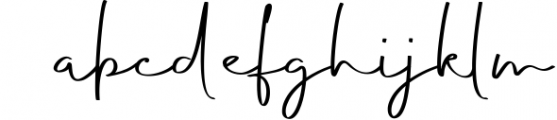 Bomanda Signature 1 Font LOWERCASE