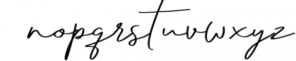Bomanda Signature 2 Font LOWERCASE