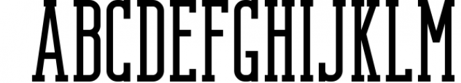 Bondie - Condensed Slab Serif Font Font LOWERCASE