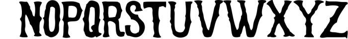 Bonerica Typeface Font UPPERCASE