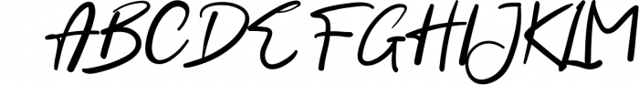 Bonilla Amaliha | Luxury Signature Font Font UPPERCASE