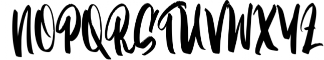 Boogie Shaggy - A Handwritten Font Font UPPERCASE