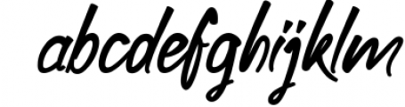 Boolack Elegant Handwritten Typeface Font LOWERCASE