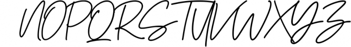 Boostard Signature - Monoline Signature Font Font UPPERCASE