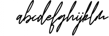 Borillaz Signature Script Font 1 Font LOWERCASE