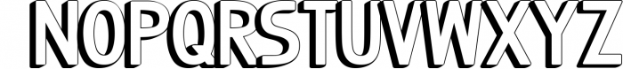 Bosque Typeface 4 Font UPPERCASE