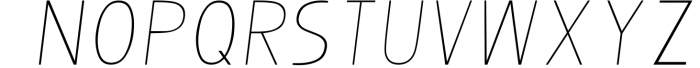 Bosque Typeface Font UPPERCASE