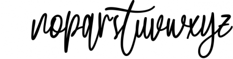 Bosstony - Modern Signature 3 Font LOWERCASE