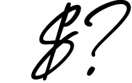 Bosstony - Modern Signature 4 Font OTHER CHARS