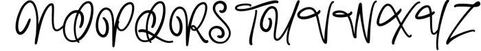 Bosstony - Modern Signature 6 Font UPPERCASE