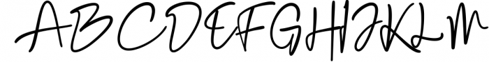 Bosstony - Modern Signature Font UPPERCASE