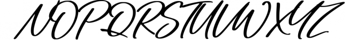 Bostonbay Modern Handwritten Font Font UPPERCASE