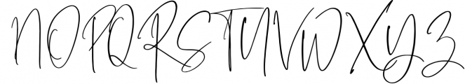 Bottomland - Family Signature Script 1 Font UPPERCASE