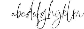 Bottomland - Family Signature Script 1 Font LOWERCASE