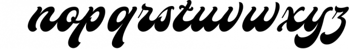 Bouldster - Bold Display Script Font Font LOWERCASE