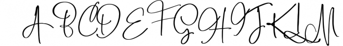 Boulevard - Handwritten Font Duo Font UPPERCASE