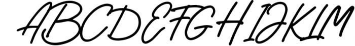 Boutegard Classy Signature Font UPPERCASE