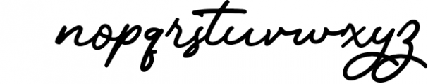 Boutegard Classy Signature Font LOWERCASE