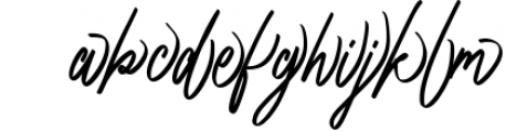 Boutique Kamilla Signature Typeface 1 Font LOWERCASE