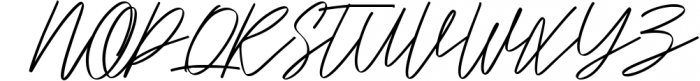Boutique Kamilla Signature Typeface 2 Font UPPERCASE