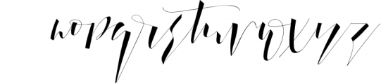 Boutique Paris - Modern Script Font LOWERCASE